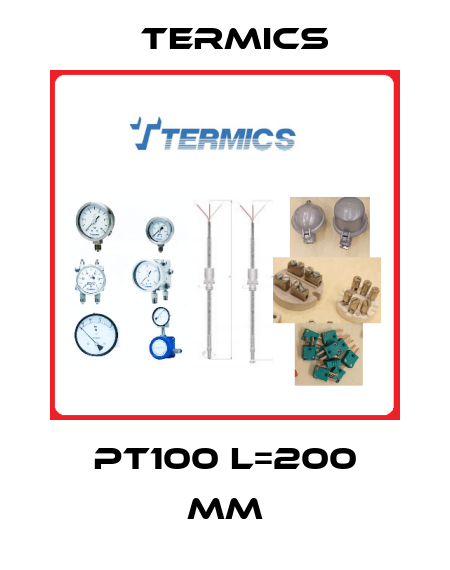 PT100 L=200 mm Termics
