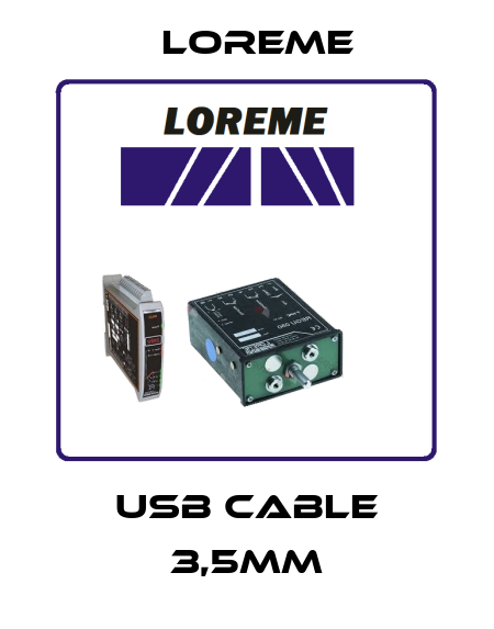 USB cable 3,5mm Loreme