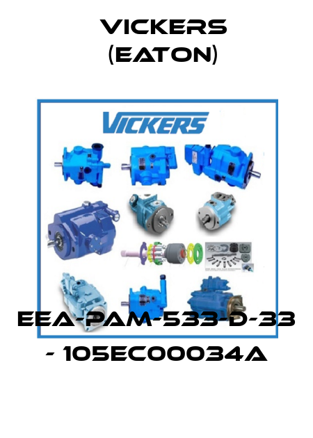 EEA-PAM-533-D-33 - 105EC00034A Vickers (Eaton)