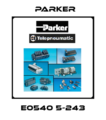 E0540 5-243 Parker