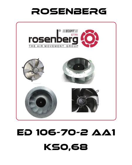 ED 106-70-2 AA1 KS0,68 Rosenberg