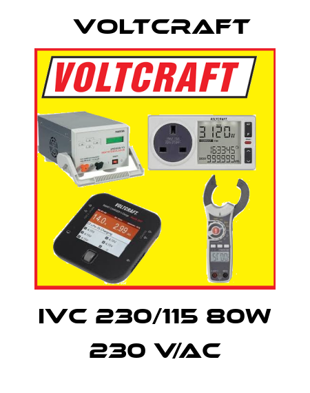 IVC 230/115 80W 230 V/AC Voltcraft