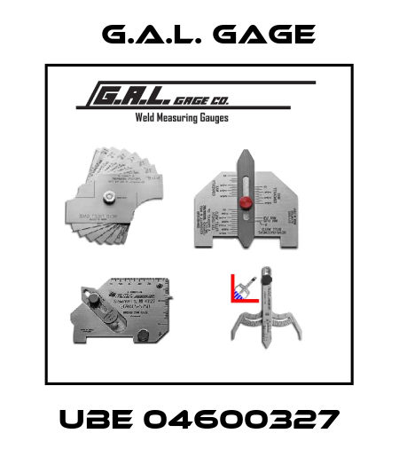 UBE 04600327 G.A.L. Gage