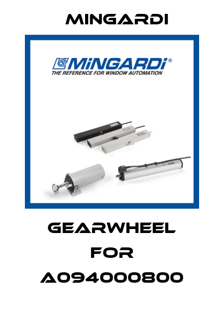 gearwheel for A094000800 Mingardi