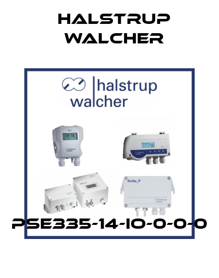 PSE335-14-IO-0-0-0 Halstrup Walcher