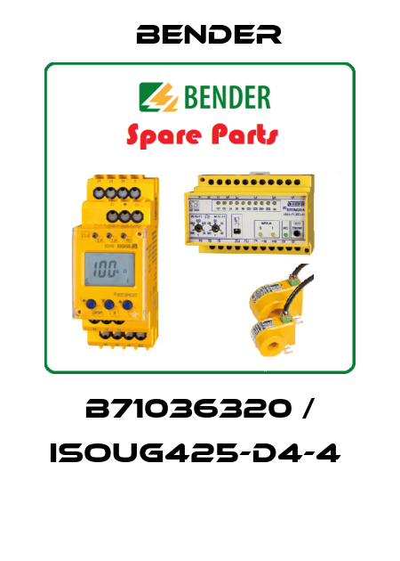 B71036320 / isoUG425-D4-4   Bender