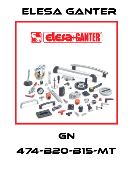 GN 474-B20-B15-MT Elesa Ganter