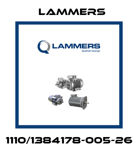 1110/1384178-005-26 Lammers