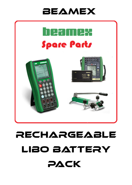 RECHARGEABLE LIBO BATTERY PACK  Beamex