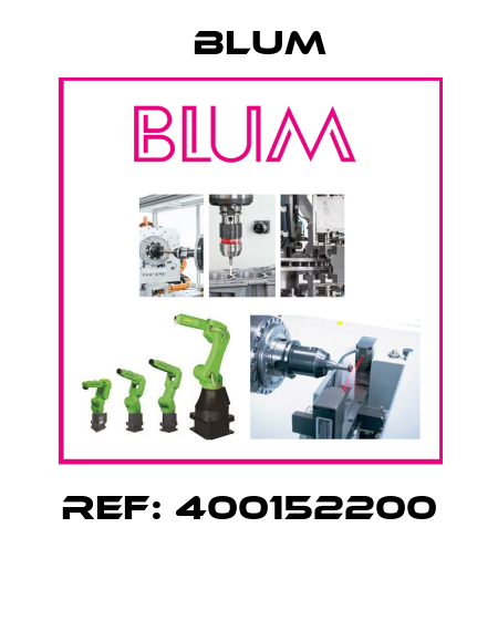 REF: 400152200  Blum