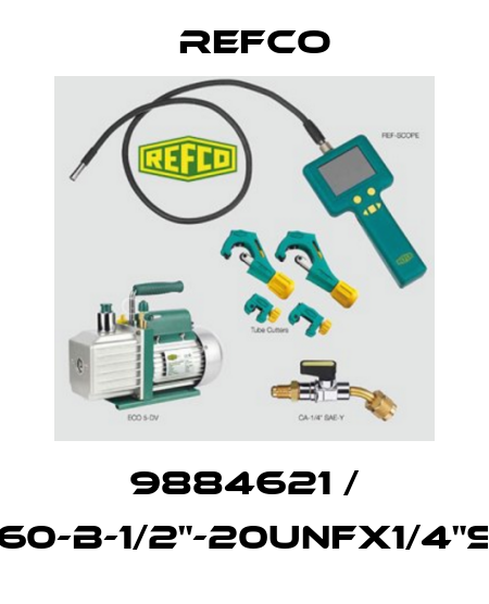 9884621 / CL-60-B-1/2"-20UNFx1/4"SAE Refco