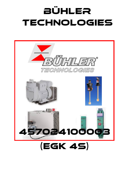 457024100003 (EGK 4S) Bühler Technologies