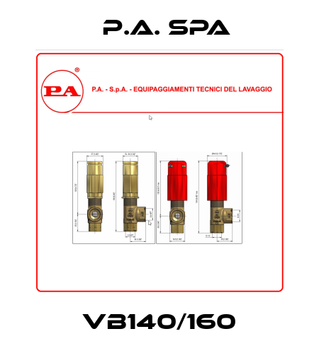 VB140/160 P.A. SpA