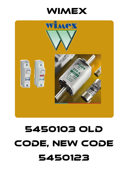 5450103 old code, new code 5450123 Wimex