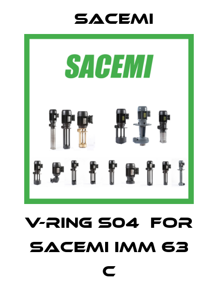 V-ring S04  for Sacemi IMM 63 C Sacemi