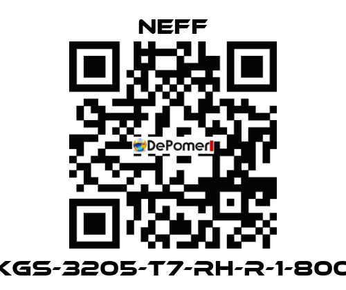 KGS-3205-T7-RH-R-1-800 Neff