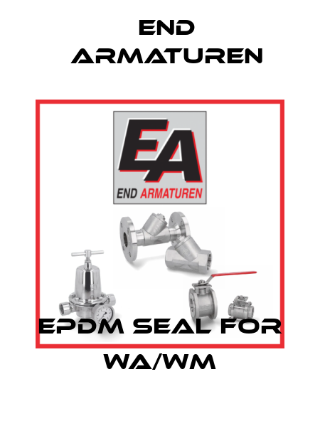 EPDM Seal For WA/WM End Armaturen