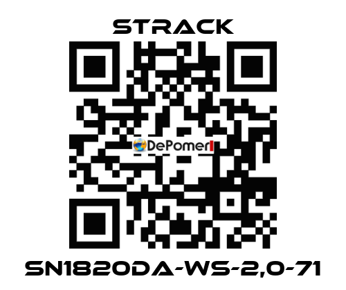 SN1820DA-WS-2,0-71 Strack