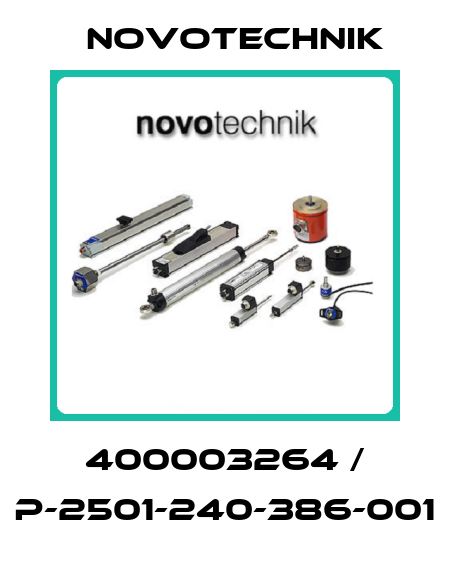 400003264 / P-2501-240-386-001 Novotechnik