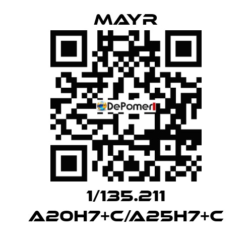 1/135.211 A20H7+C/A25H7+C Mayr