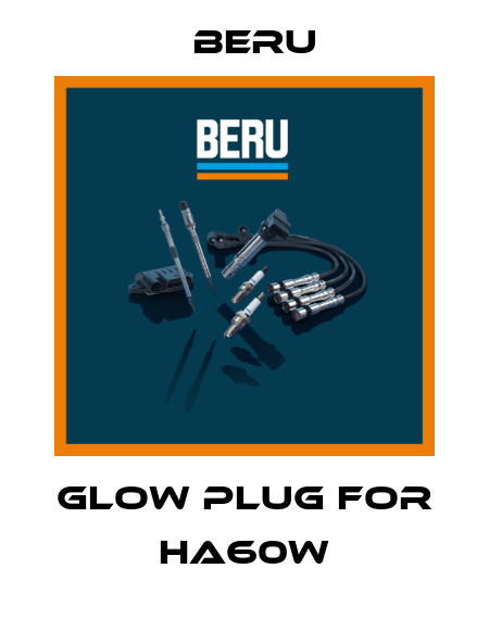 Glow plug for HA60W Beru