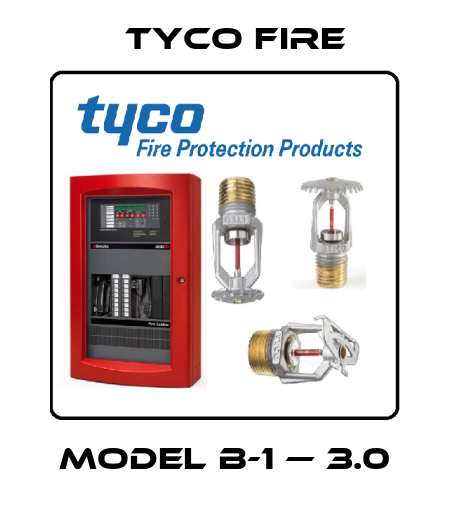 Model B-1 — 3.0 Tyco Fire