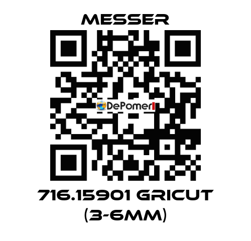 716.15901 Gricut (3-6mm) Messer