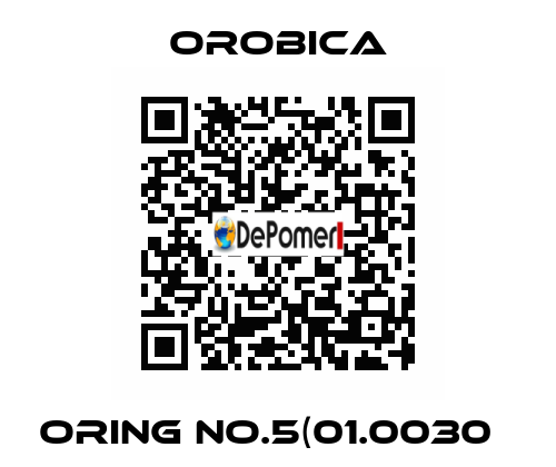 Oring No.5(01.0030） OROBICA