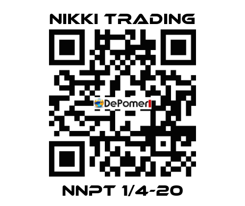 NNPT 1/4-20 NIKKI TRADING