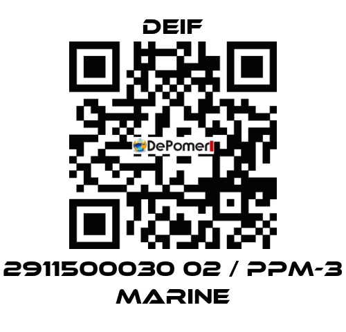 2911500030 02 / PPM-3 Marine Deif