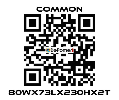 80Wx73Lx230Hx2T COMMON