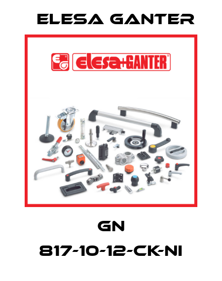 GN 817-10-12-CK-NI Elesa Ganter