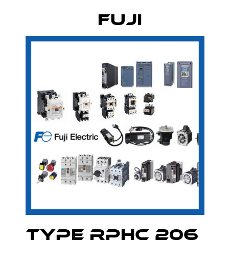 TYPE RPHC 206  Fuji