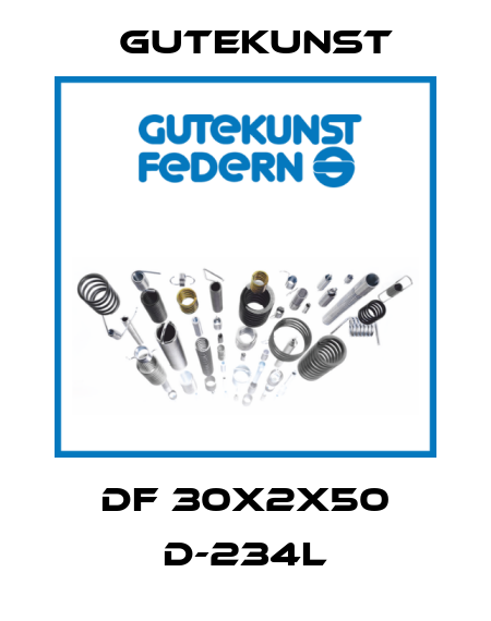 DF 30X2X50 D-234L Gutekunst