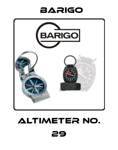 Altimeter No. 29 Barigo