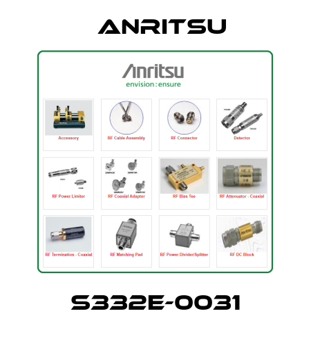 S332E-0031 Anritsu
