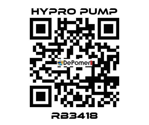 RB3418 Hypro Pump