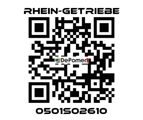 0501S02610 Rhein-Getriebe