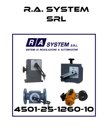 4501-25-1260-10 R.A. System Srl
