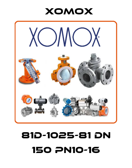 81D-1025-81 DN 150 PN10-16 Xomox