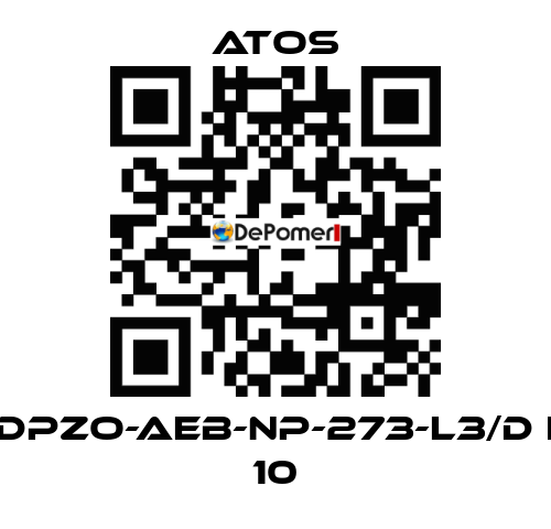 DPZO-AEB-NP-273-L3/D I 10 Atos