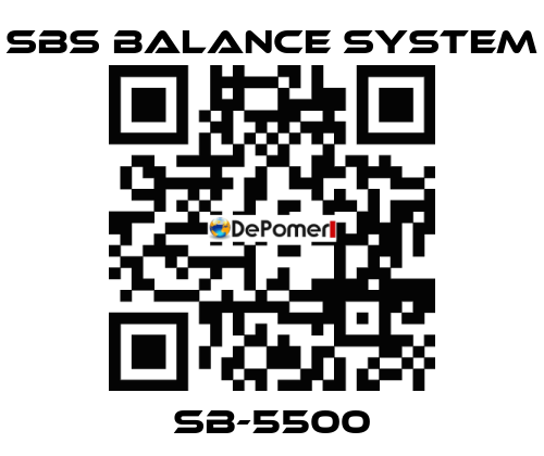 SB-5500 SBS BALANCE SYSTEM