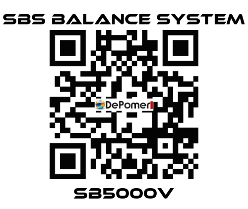 SB5000V SBS BALANCE SYSTEM