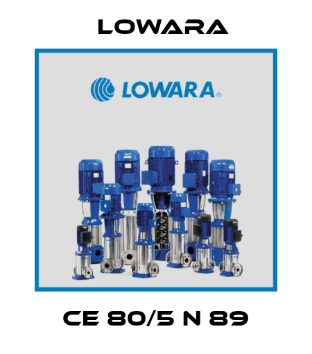 CE 80/5 N 89 Lowara