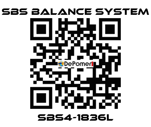 SBS4-1836L SBS BALANCE SYSTEM