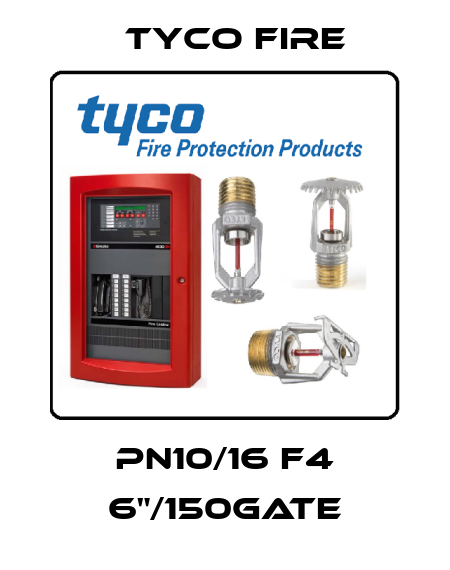PN10/16 F4 6"/150GATE Tyco Fire