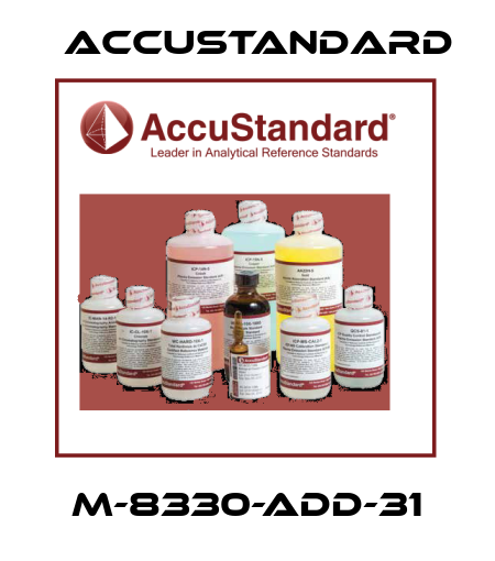 M-8330-ADD-31 AccuStandard