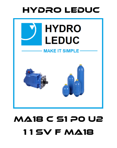 MA18 C S1 P0 U2 1 1 SV F MA18 Hydro Leduc