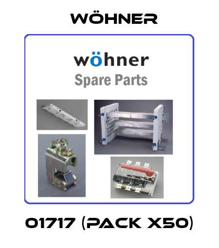 01717 (pack x50) Wöhner