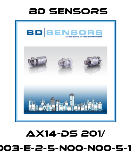 AX14-DS 201/ 782-4003-E-2-5-N00-N00-5-1-2-000 Bd Sensors